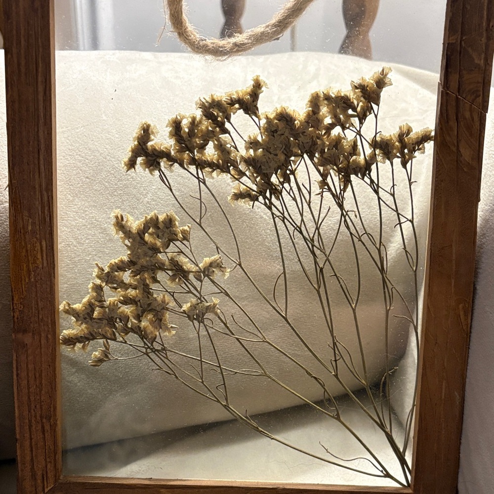 Rustic Brown Hanging Wall Decor Frames Pressed Flowers Hobby Lobby - Picture 2 of 3